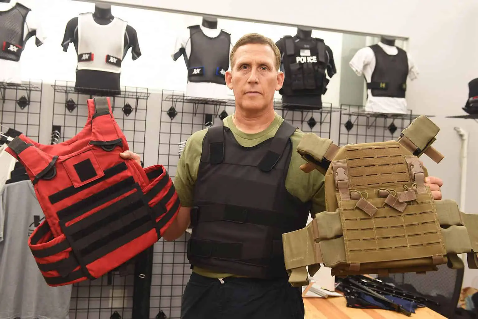Bulletproof vests are crucial for personal protection