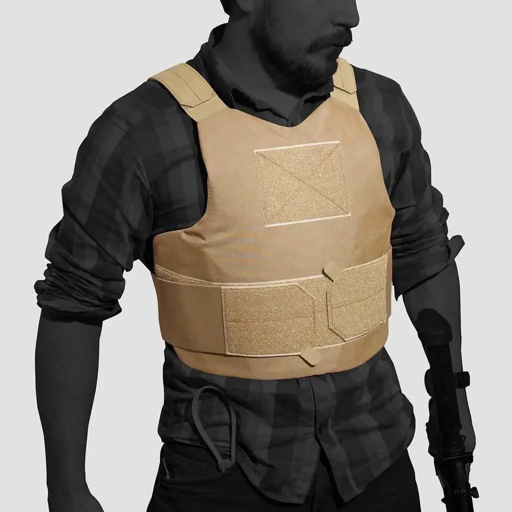 Concealable Soft Body Armor Carrier