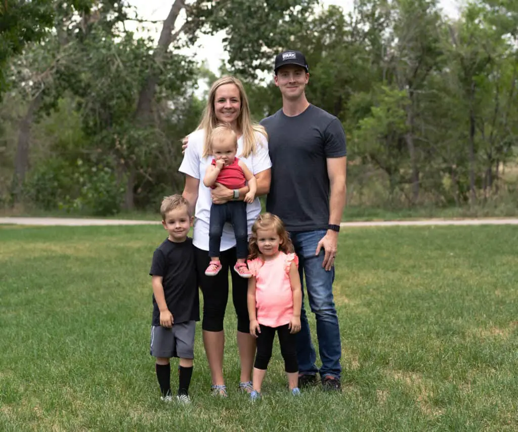 Matthew Osborn and family